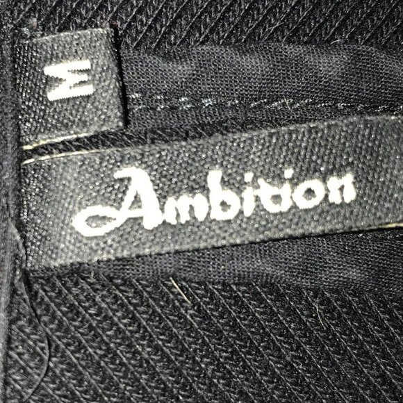 Ambition Black Six Front Buttons Blazer With Flare Sleeves - Picture 3 of 14